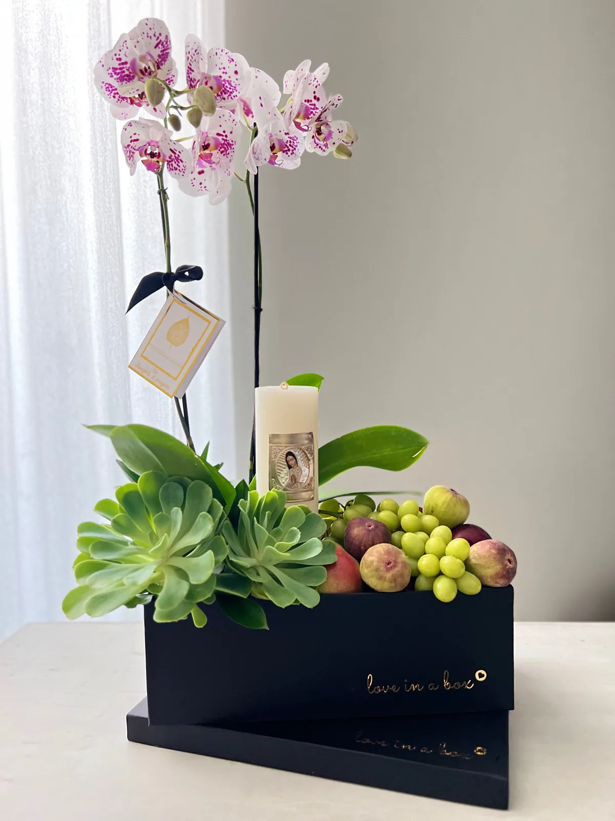 Box de Frutas & Orquídeas